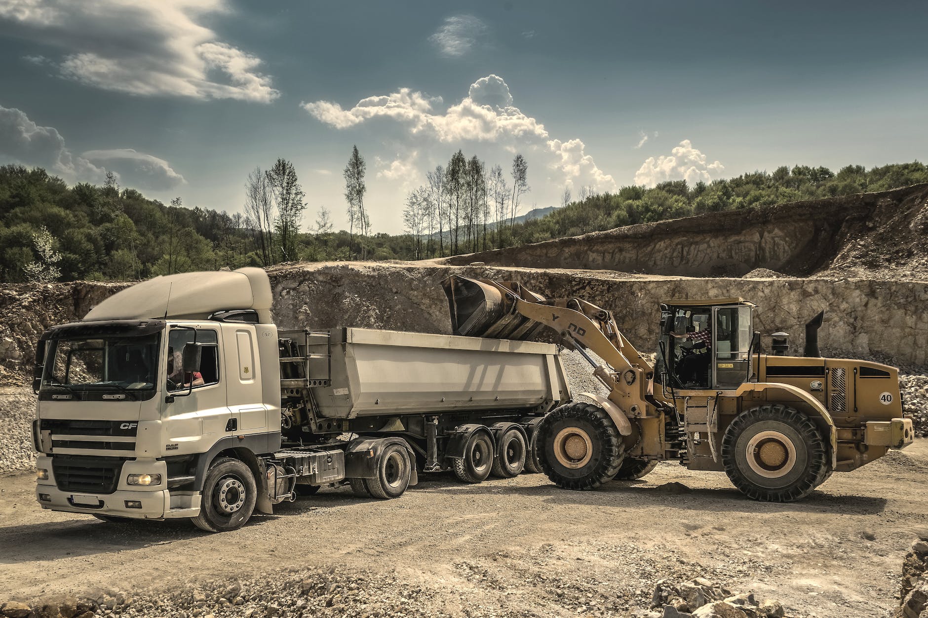 Insurance for Dirt, Sand, and Gravel Trucking