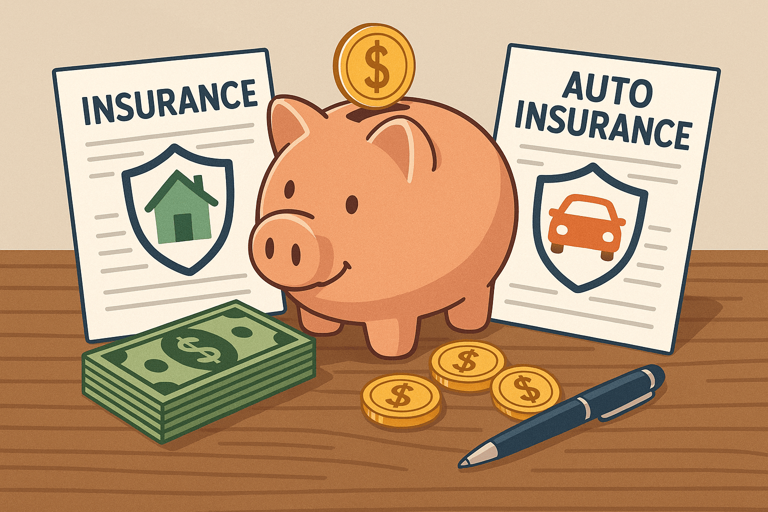 Illustration of savings when comparing auto rates in Michigan