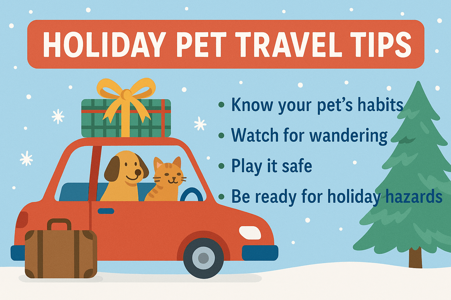 Holiday Pet Travel Tips: Keeping Your Fur-Kids Safe on the Road