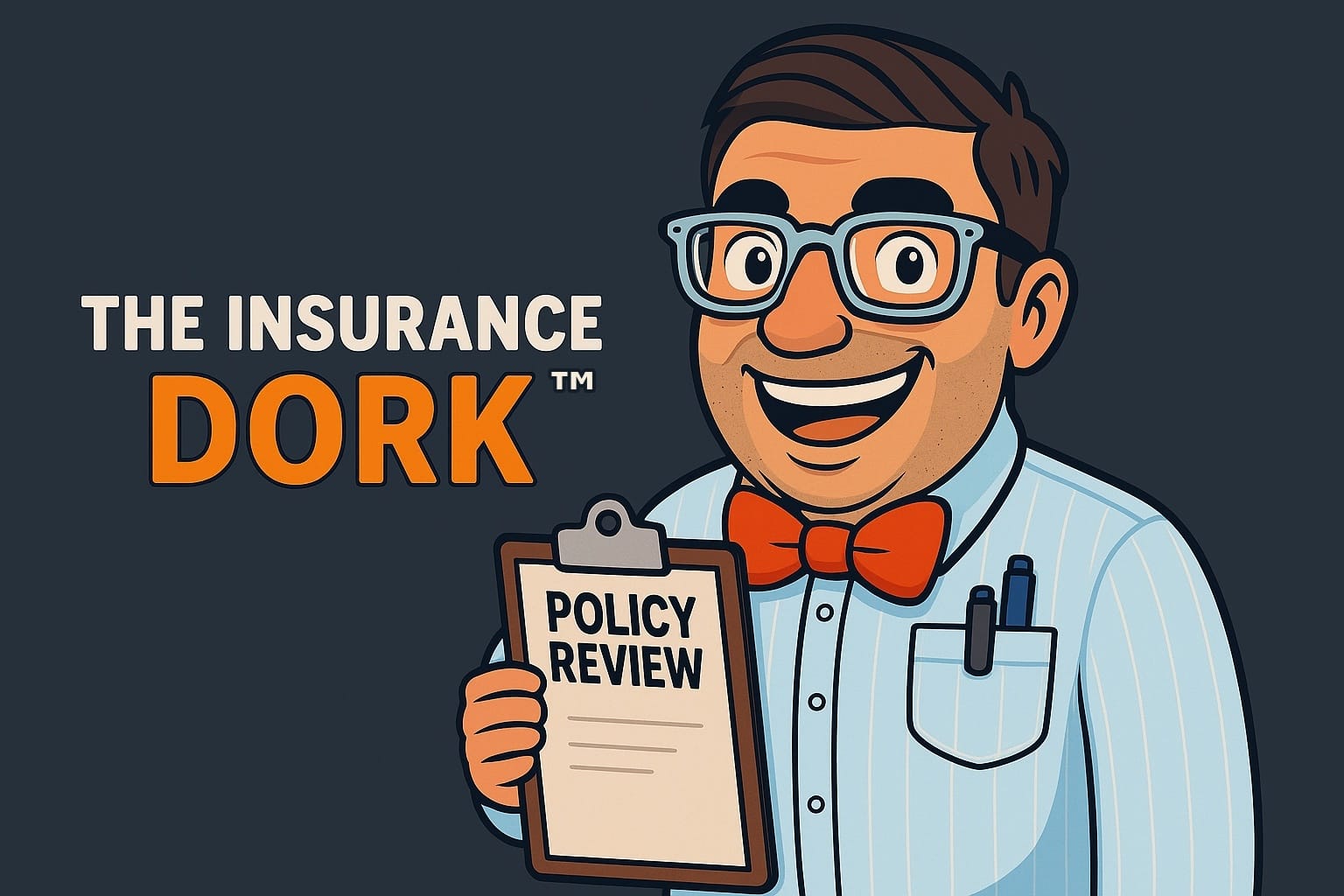 Insurance Dork YouTube channel explaining insurance coverage in simple terms
